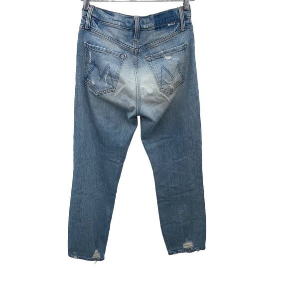 Mother Size 25 Denim Jeans The Tomcat in The Confession High Rise Light wash Dis - Picture 11 of 15